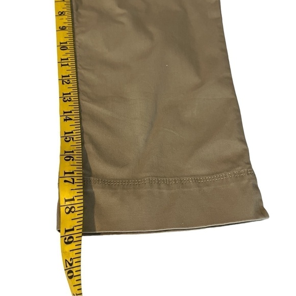 Sonoma Modern Capri Pants Women's Size 6 Tan Khaki Pockets Stretch - Picture 9 of 10